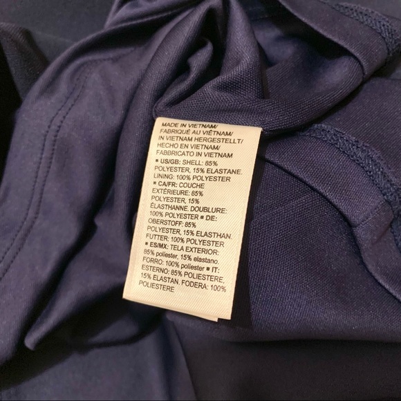 Lark & Ro Navy Sleeveless Square Neck A-Line Dress w/ Pockets - Size 8 (EUC) - Picture 8 of 10